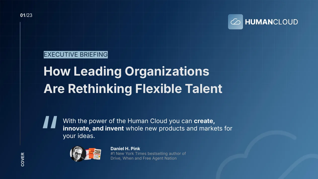 Cover: How Leading Organizations Are Rethinking Flexible Talent